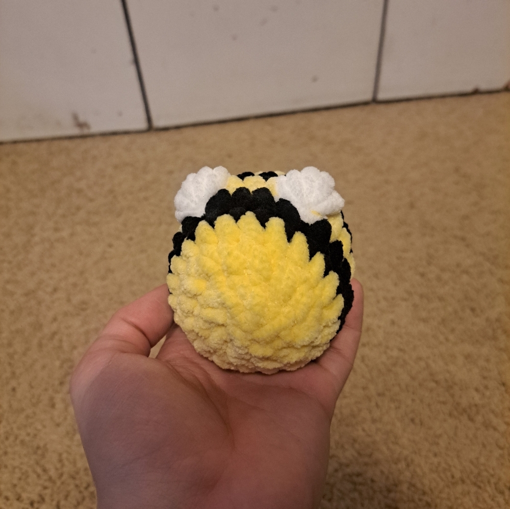 Hand Crocheted Bee - Picture 3 of 3